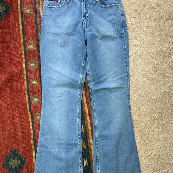 Tommy Hilfiger Vintage Y2K Bootcut Flare Jeans size 8/29 - Picture 2 of 6